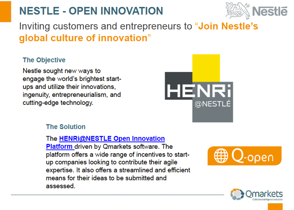 Nestle Open Innovation
