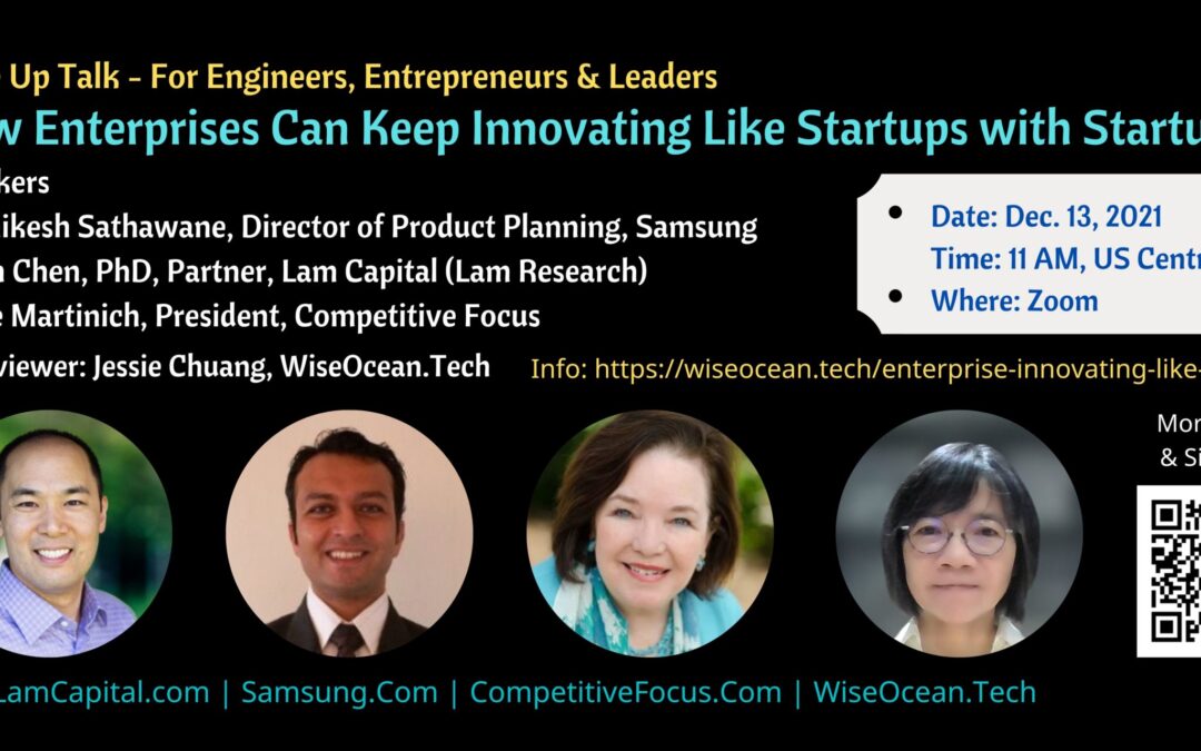 Scale Up Talk – How Enterprises Can Keep Innovating Like Startups with Startups